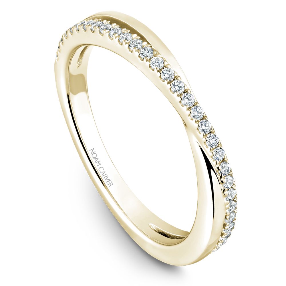 Noam Carver Stackable STB14-1 in 14K Yellow Gold