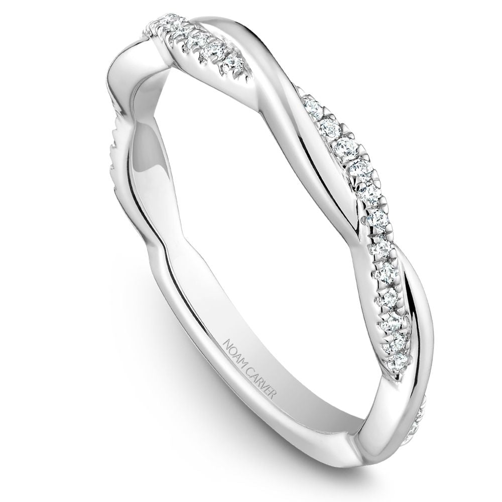 Noam Carver Stackable STB21-1 in 14K White Gold