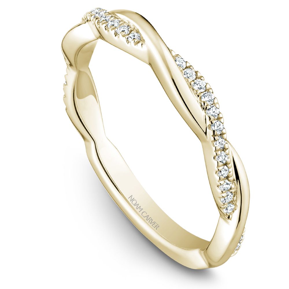 Noam Carver Stackable STB21-1 in 14K Yellow Gold