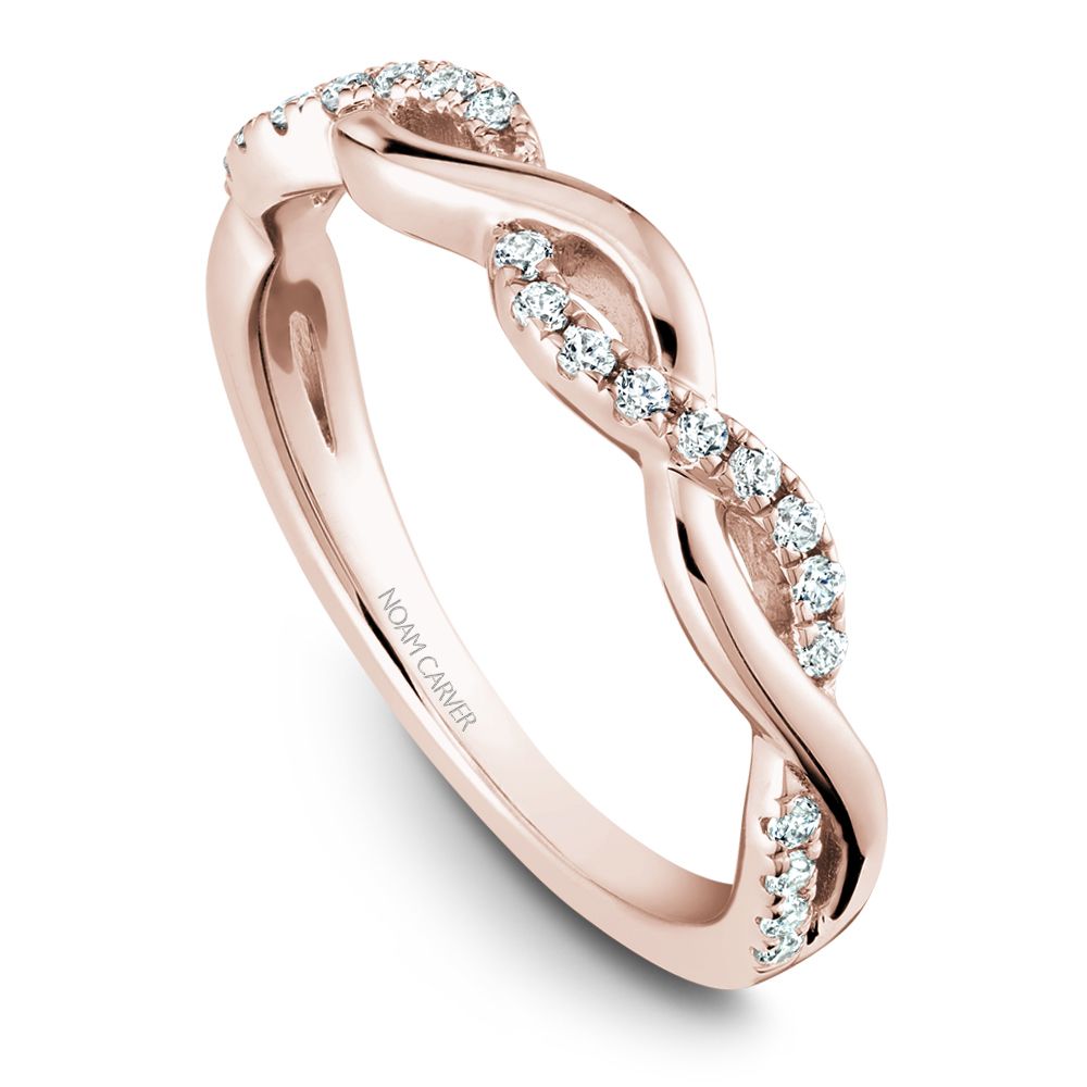 Noam Carver Stackable STB21-2 in 14K Rose Gold