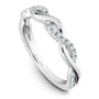 Noam Carver Stackable STB21-2 in 14K White Gold