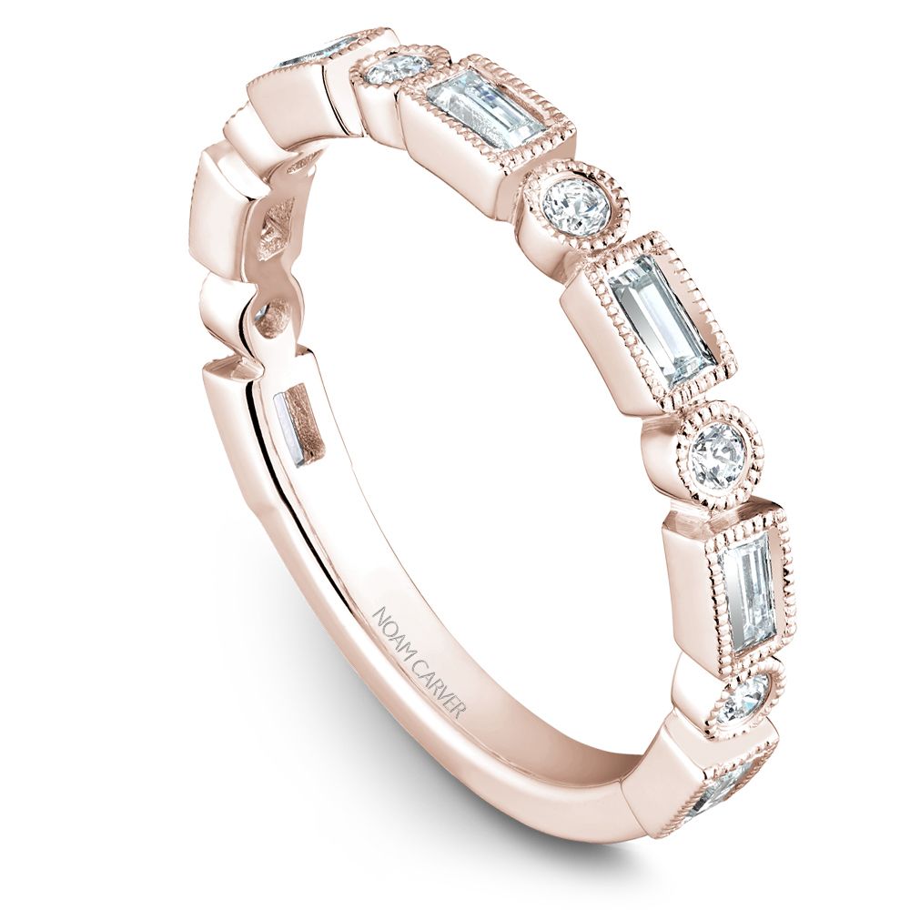 Noam Carver Stackable STB30-1 in 14K Rose Gold