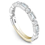 Noam Carver Stackable STB30-1 in 14K Yellow & White Gold