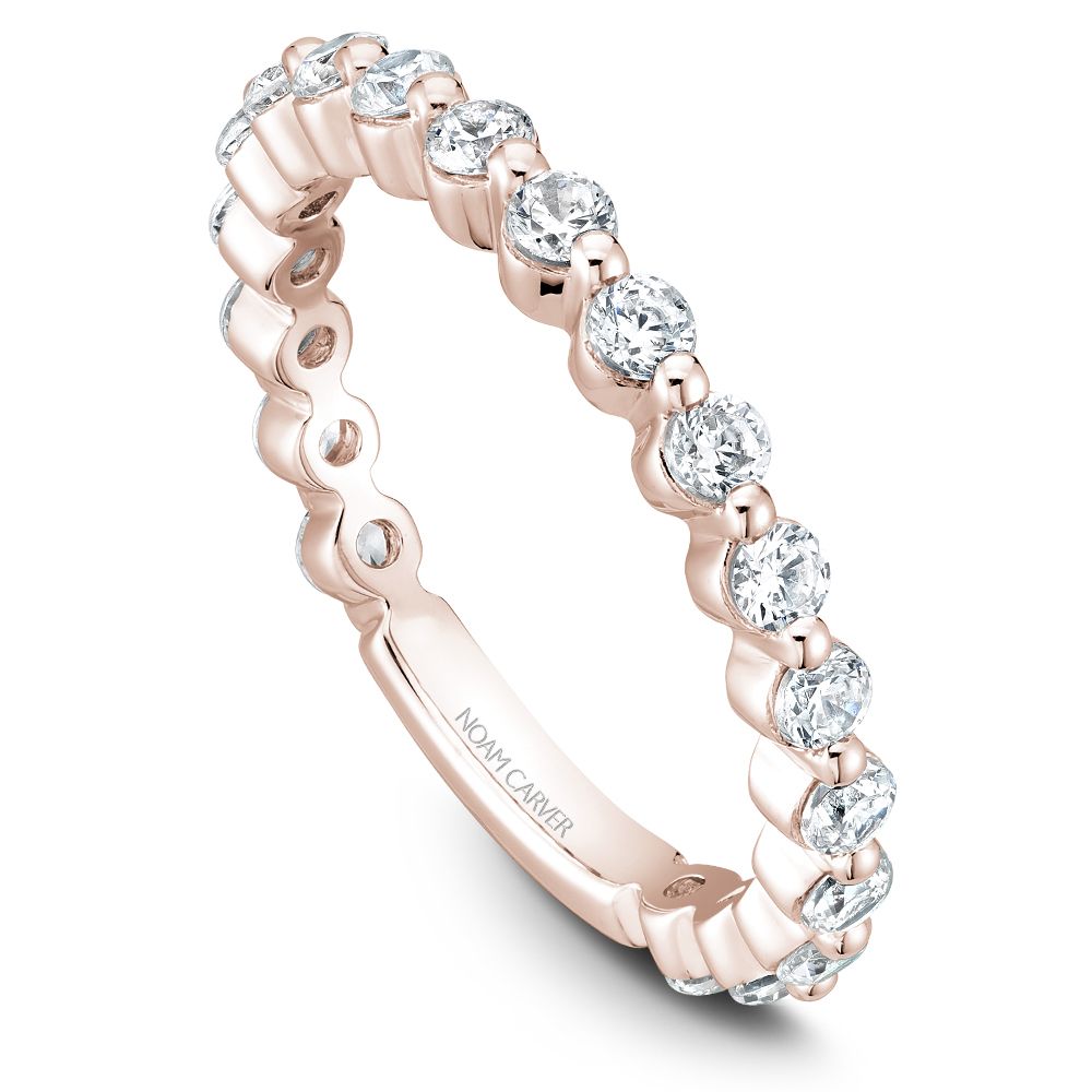 Noam Carver Stackable STB38-2 Diamond in 14K Rose Gold