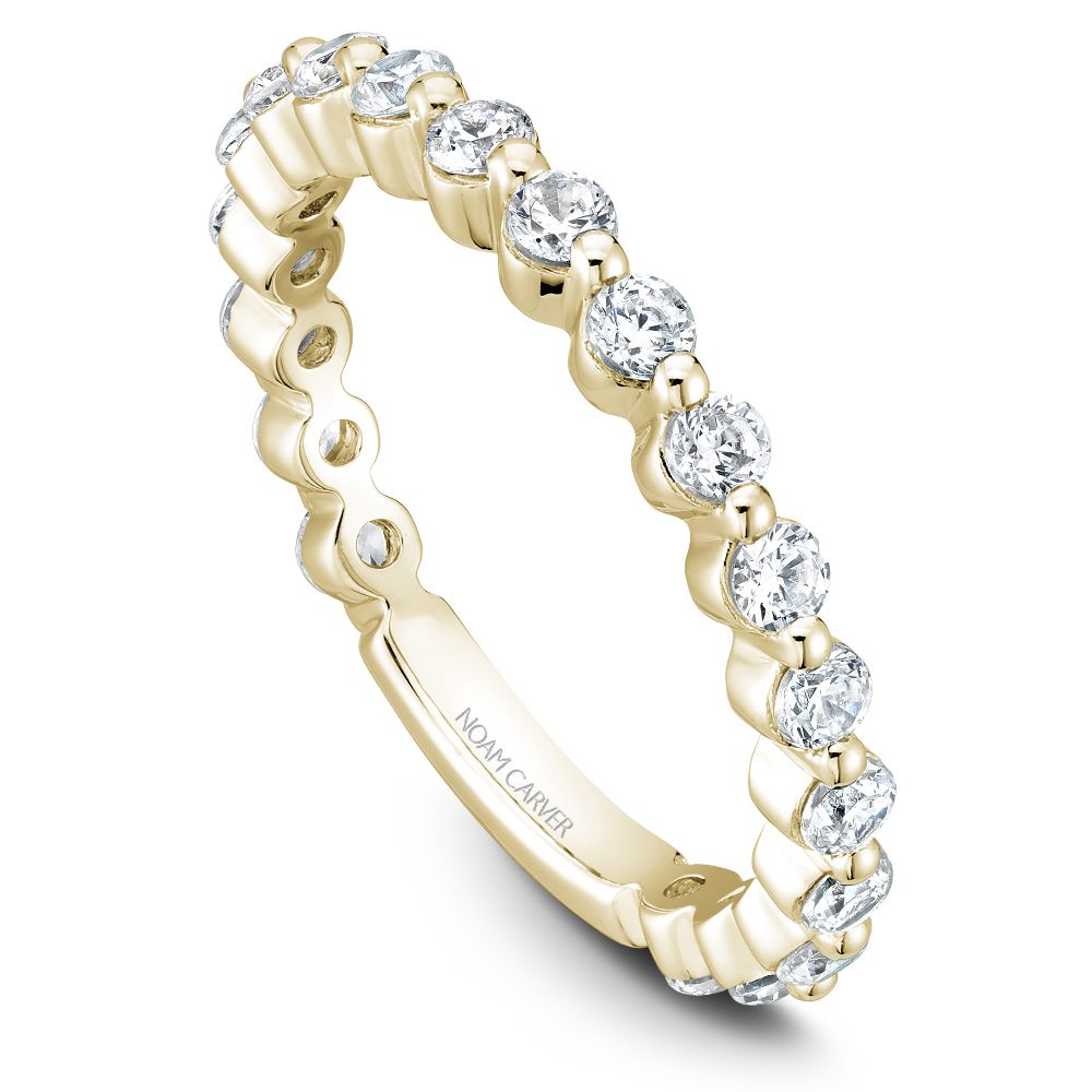 Noam Carver Stackable STB38-2 Diamond in 14K Yellow Gold