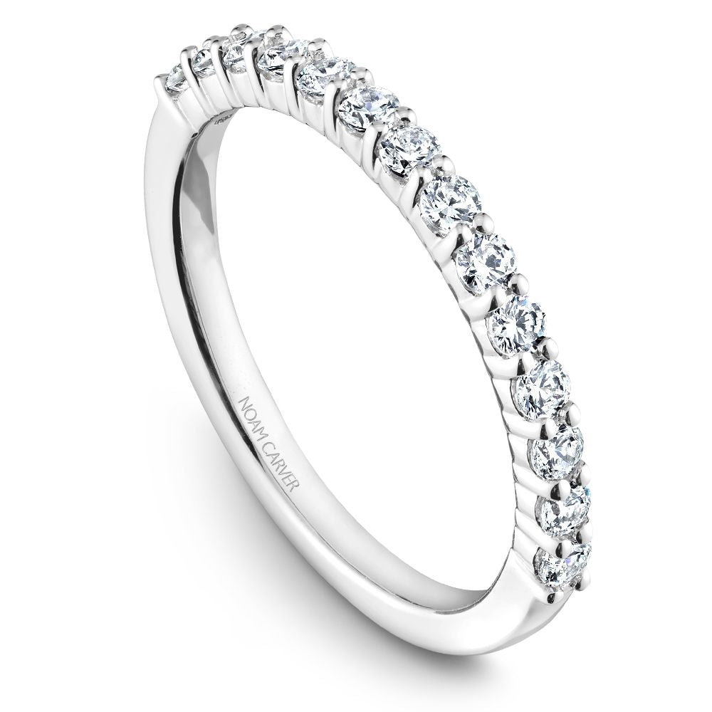 Noam Carver Stackable STB39-1 in 14K White Gold