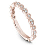 Noam Carver Stackable STB4-1 in 14K Rose Gold