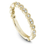 Noam Carver Stackable STB4-1 in 14K Yellow Gold