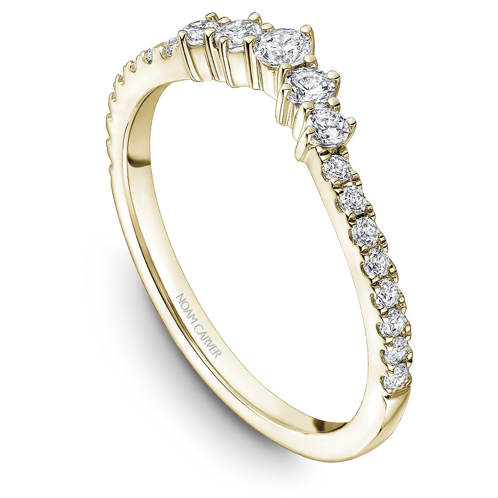 Noam Carver Stackable STC10-1 in 14K Yellow Gold