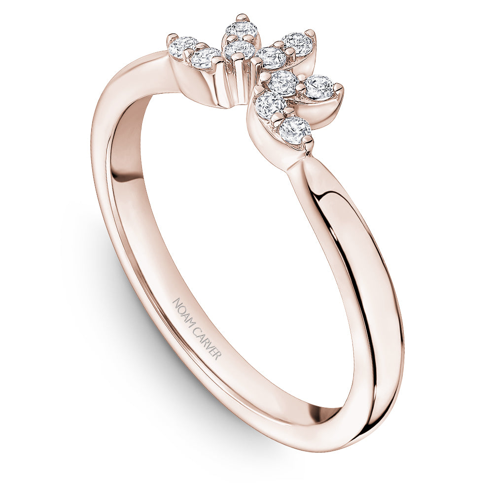 Noam Carver Stackable STC11-1 in 14K Rose Gold