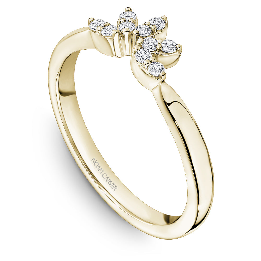 Noam Carver Stackable STC11-1 in 14K Yellow Gold
