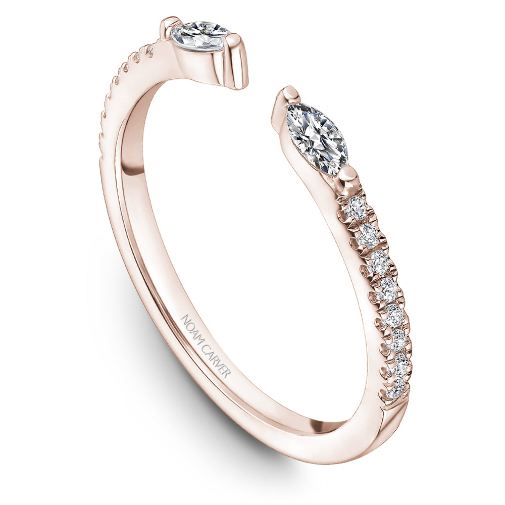 Noam Carver Stackable STC14-1 in 14K Rose Gold