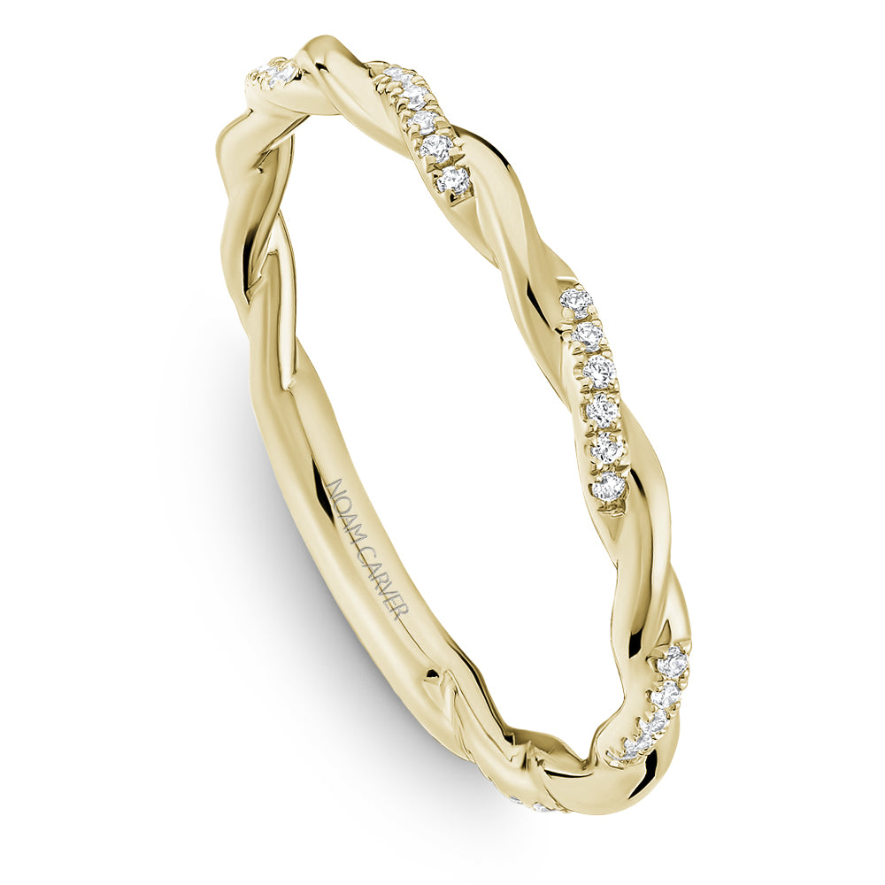 Noam Carver Stackable STC23-1 in 14K Yellow Gold