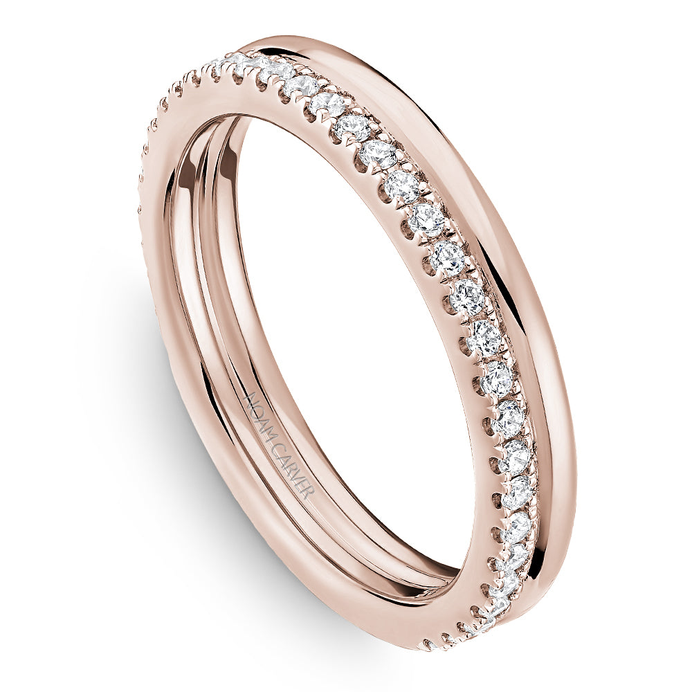Noam Carver Stackable STC24-1 in 14K Rose Gold