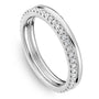 Noam Carver Stackable STC24-1 in 14K White Gold
