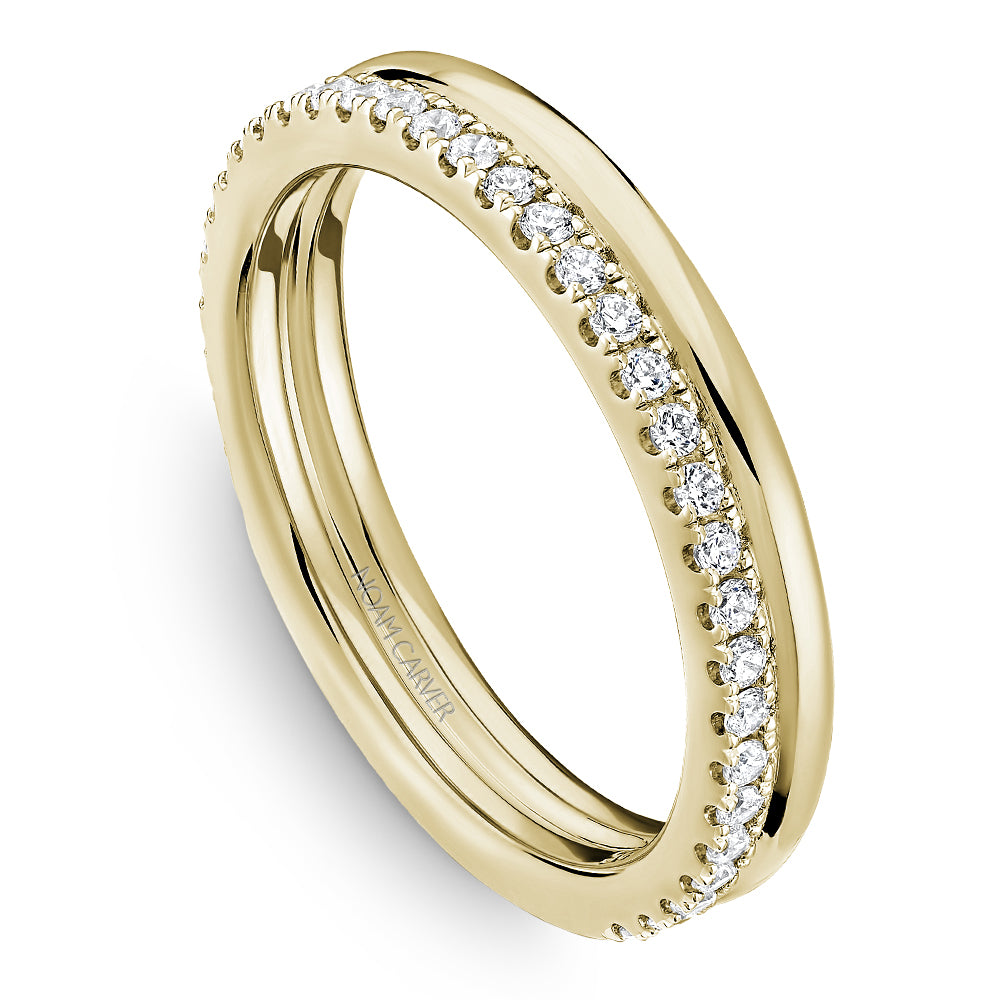 Noam Carver Stackable STC24-1 in 14K Yellow Gold