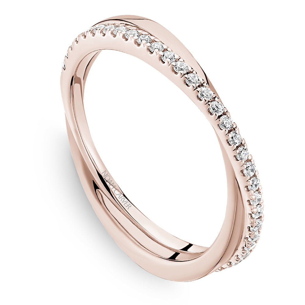 Noam Carver Stackable STC28-1 in 14K Rose Gold