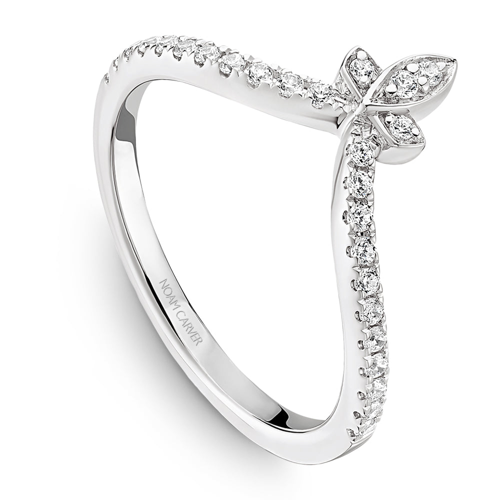 Noam Carver Stackable STC29-1 in 14K White Gold