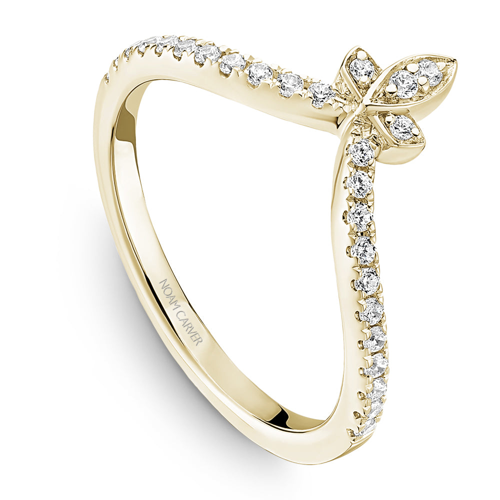 Noam Carver Stackable STC29-1 in 14K Yellow Gold