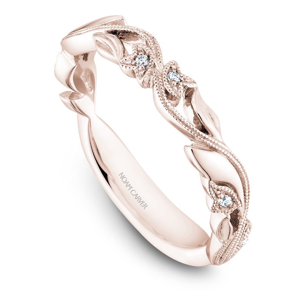 Noam Carver Stackable STC3-1 in 14K Rose Gold