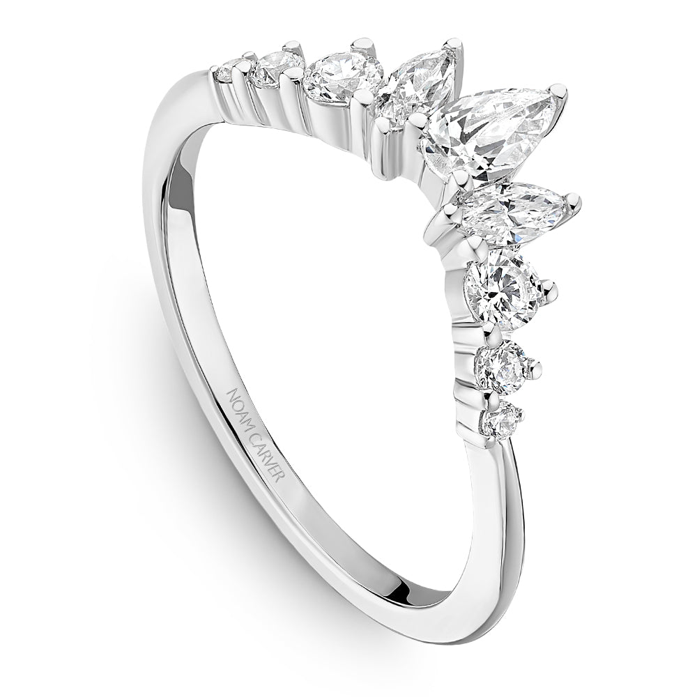 Noam Carver Stackable STC30-1 in 14K White Gold