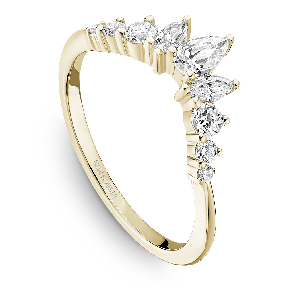 Noam Carver Stackable STC30-1 in 14K Yellow Gold