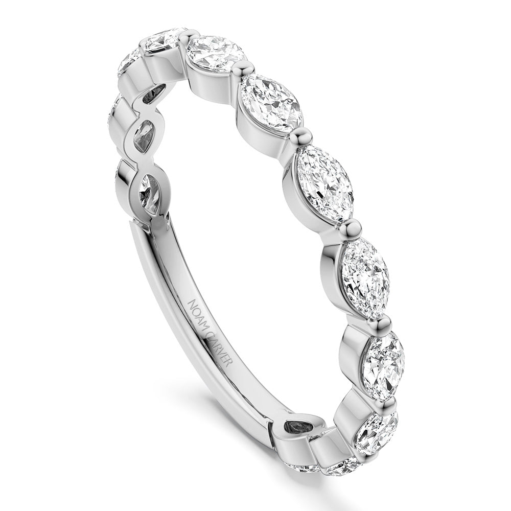 Noam Carver Stackable STC36-1 in 14K White Gold