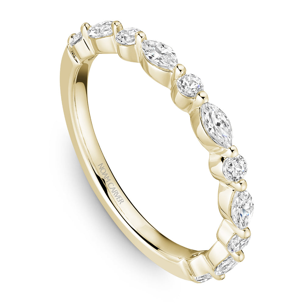 Noam Carver Stackable STC46-1 in 14K Yellow Gold