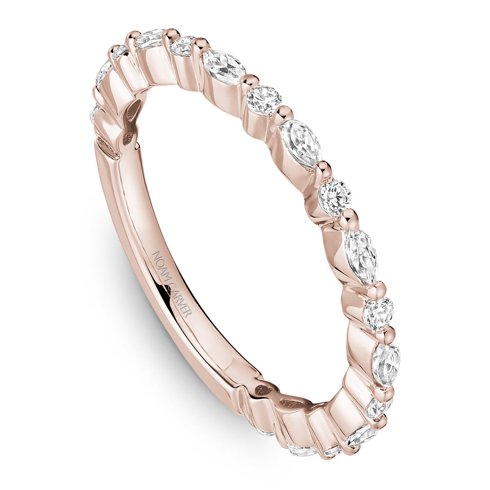 Noam Carver Stackable STC46-2 in 14K Rose Gold