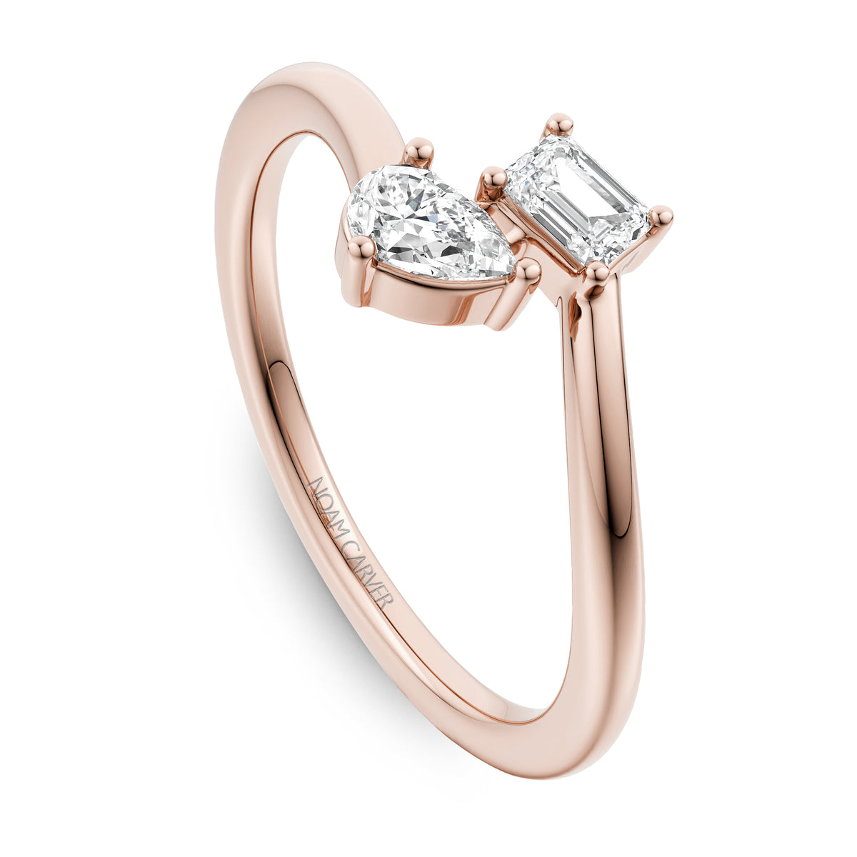 Noam Carver Stackable STC52-1 in 14K Rose Gold