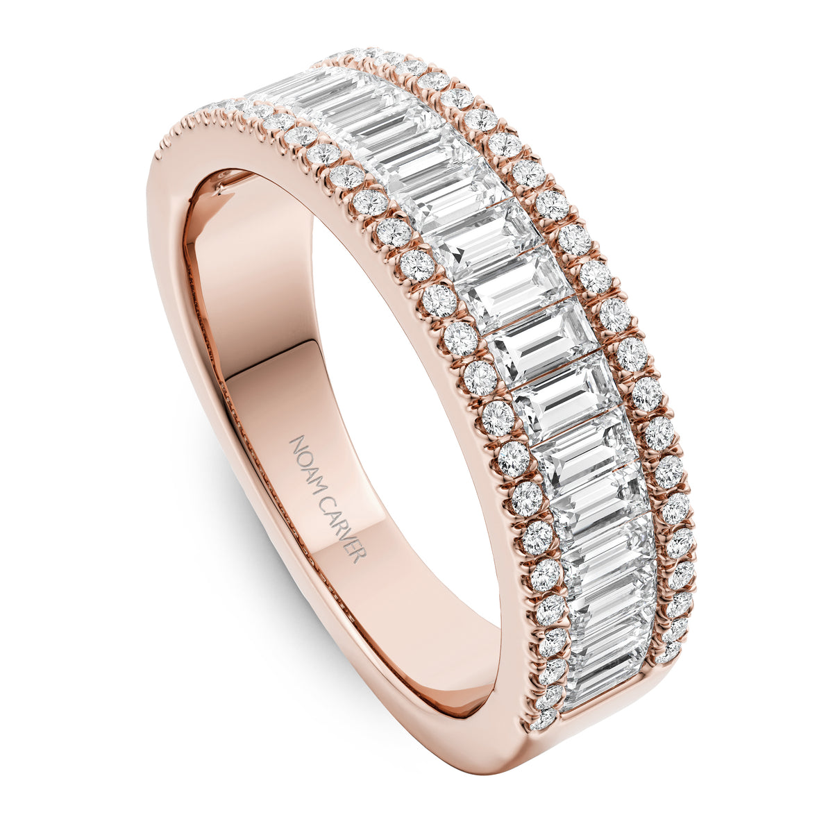 Noam Carver Stackable STC62-1 in 14K Rose Gold