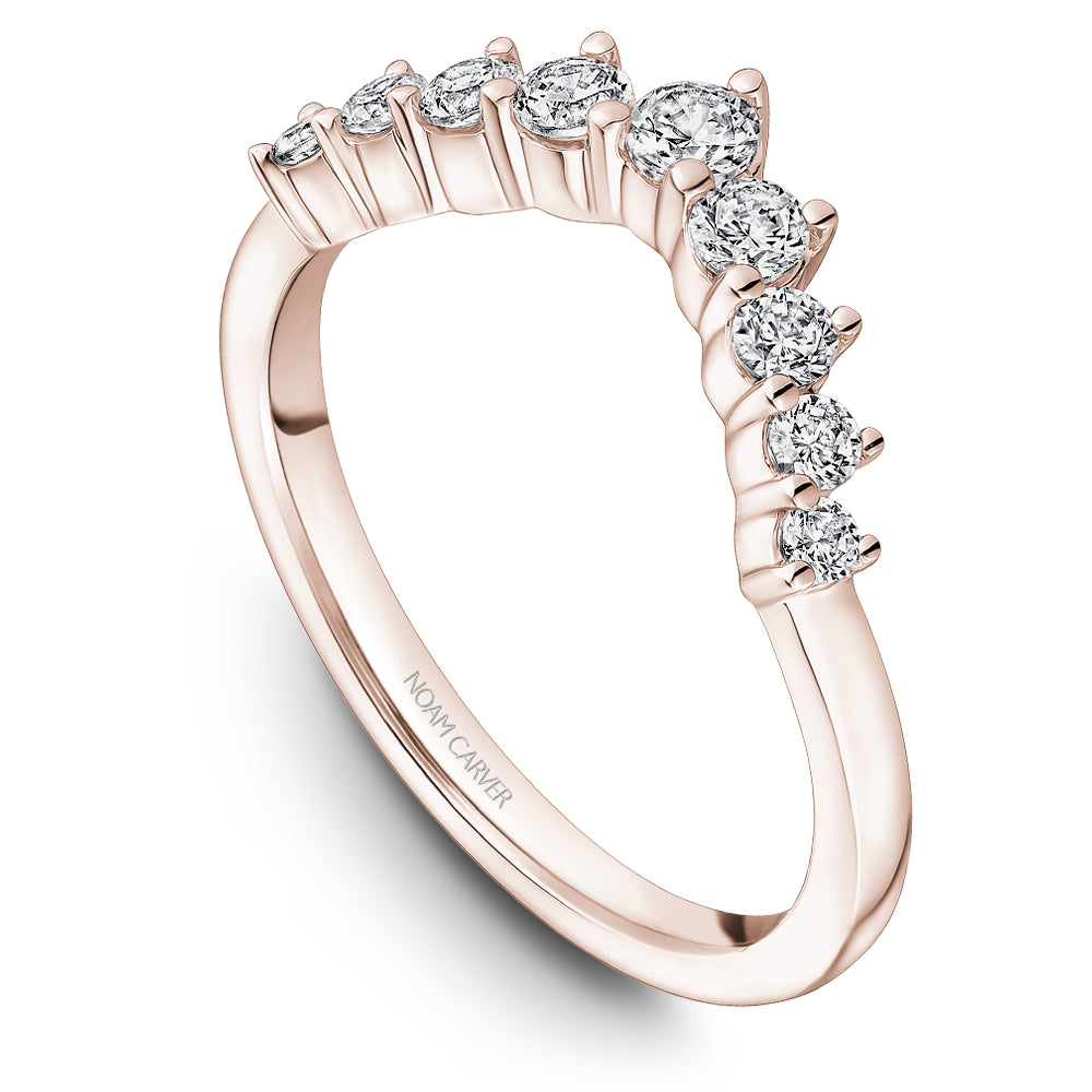 Noam Carver Stackable STC9-1 in 14K Rose Gold