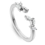 Noam Carver Stackable STE10-1 in 14K White Gold