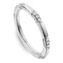 Noam Carver Stackable STE11-1 in 14K White Gold