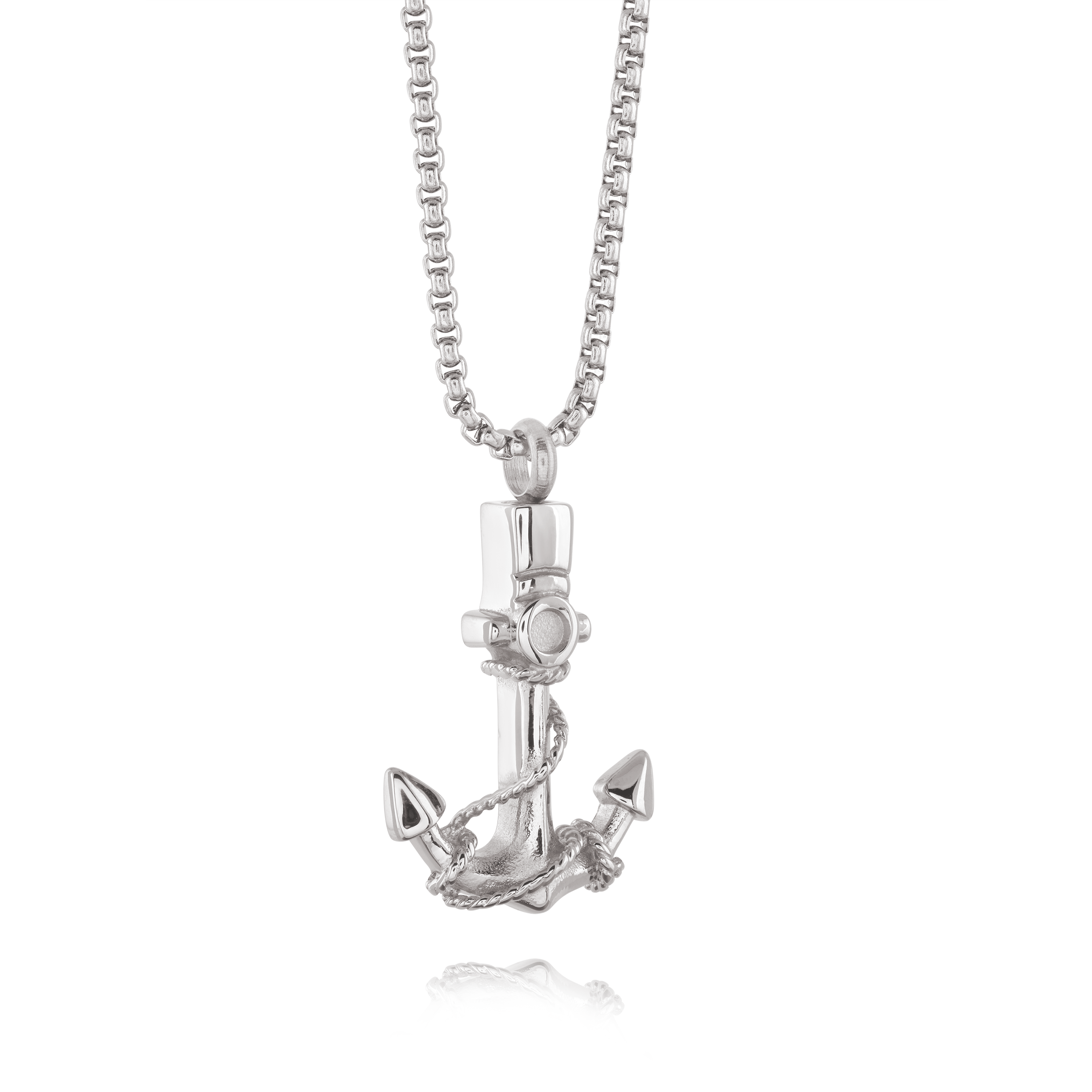 Memorial Anchor Urn Pendant