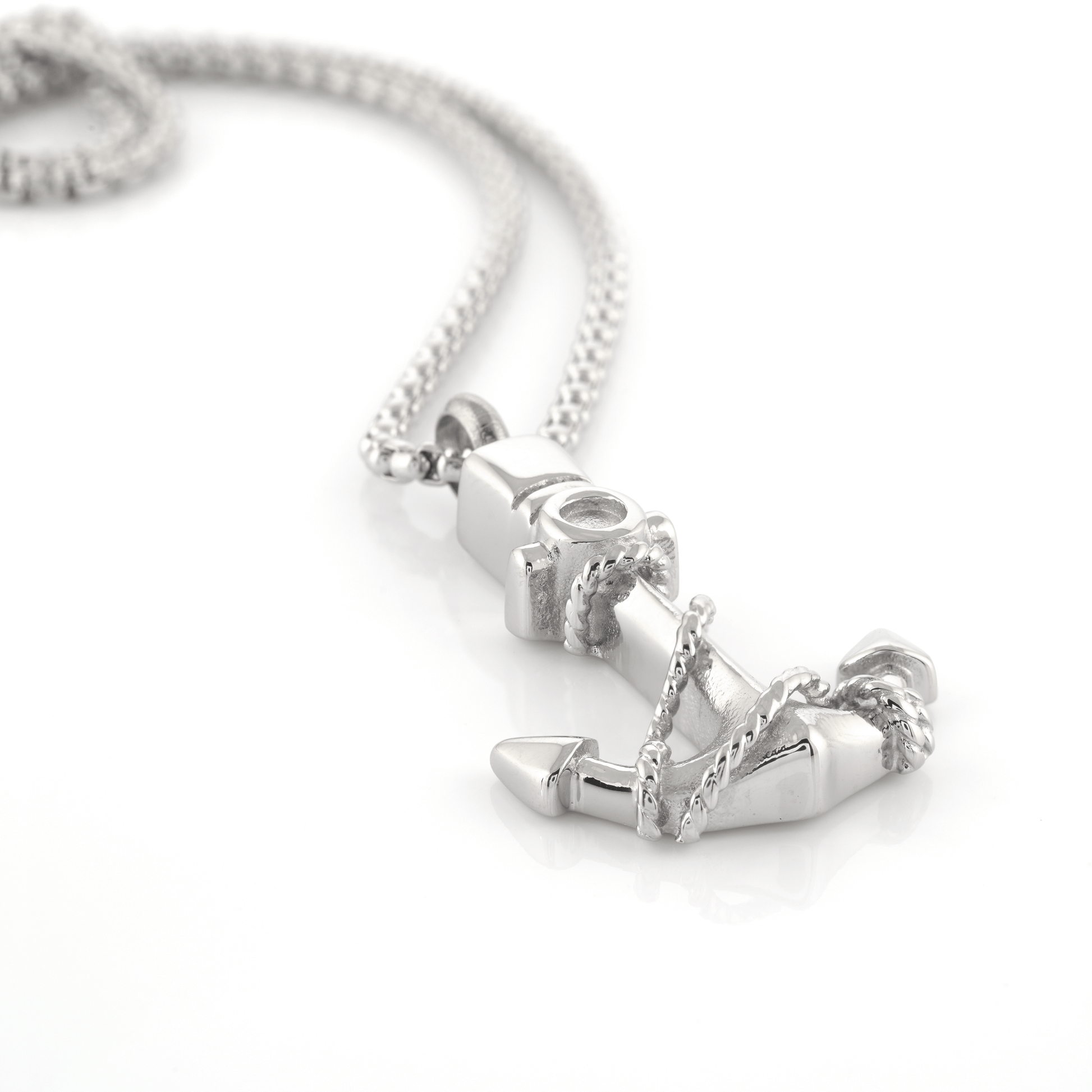Memorial Anchor Urn Pendant
