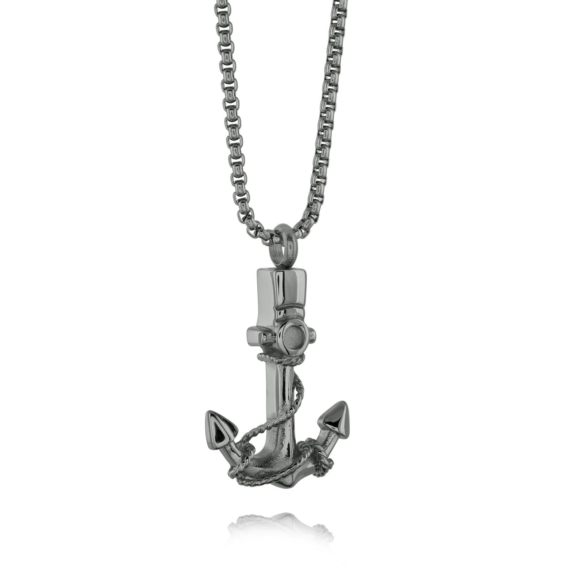 Memorial Anchor Urn Pendant