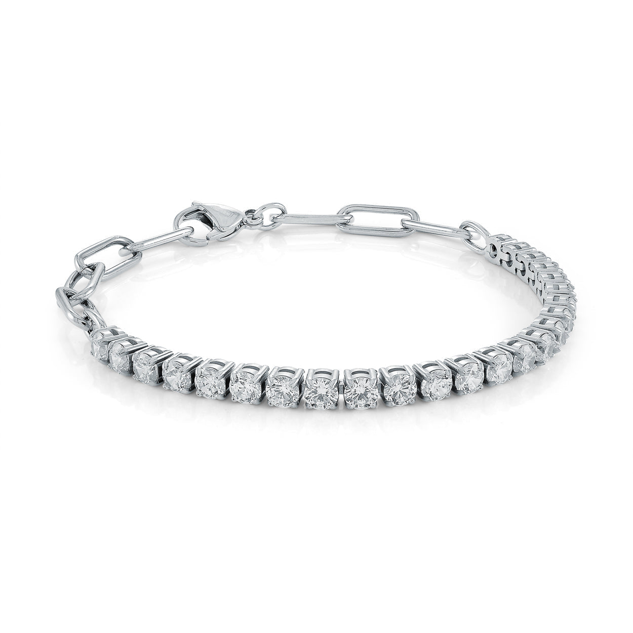 Paperclip Bracelet 4mm