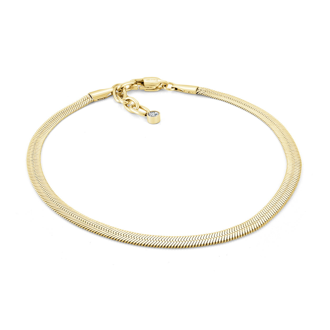 Herringbone Bracelet 4mm