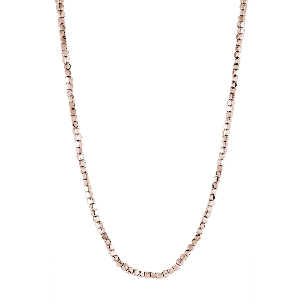 Cubic Beaded Necklace 3.3mm