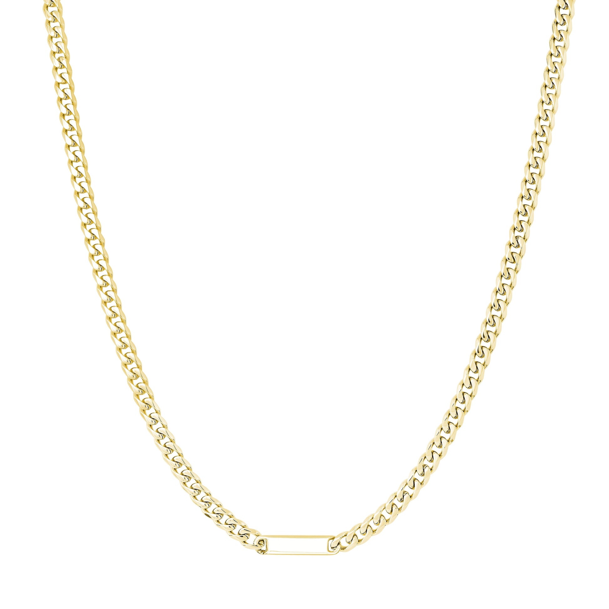 Engravable Curb Chain 4.5mm