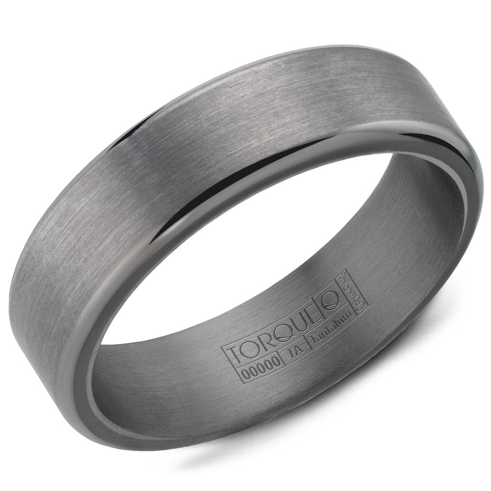 Tantalum TORQUE Wedding Band