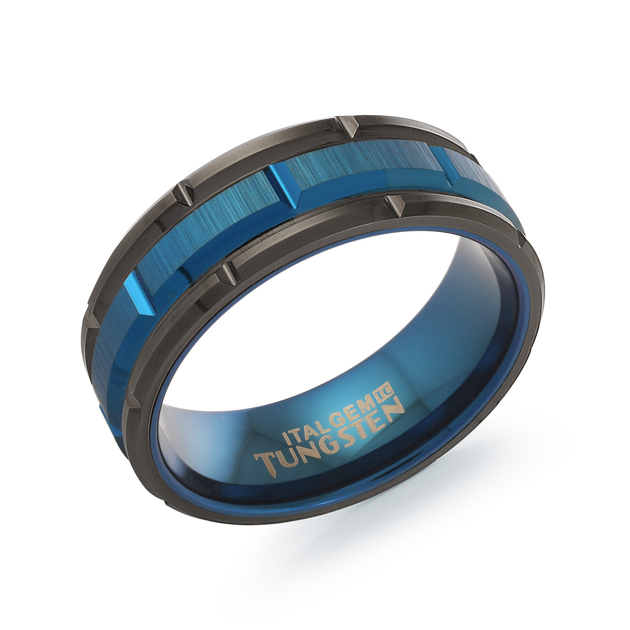 Rectangle Cut Ring 8mm