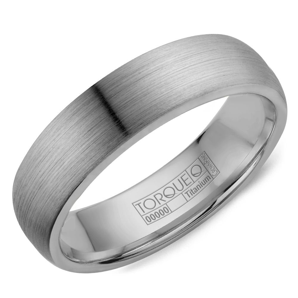 Titanium TORQUE Wedding Band
