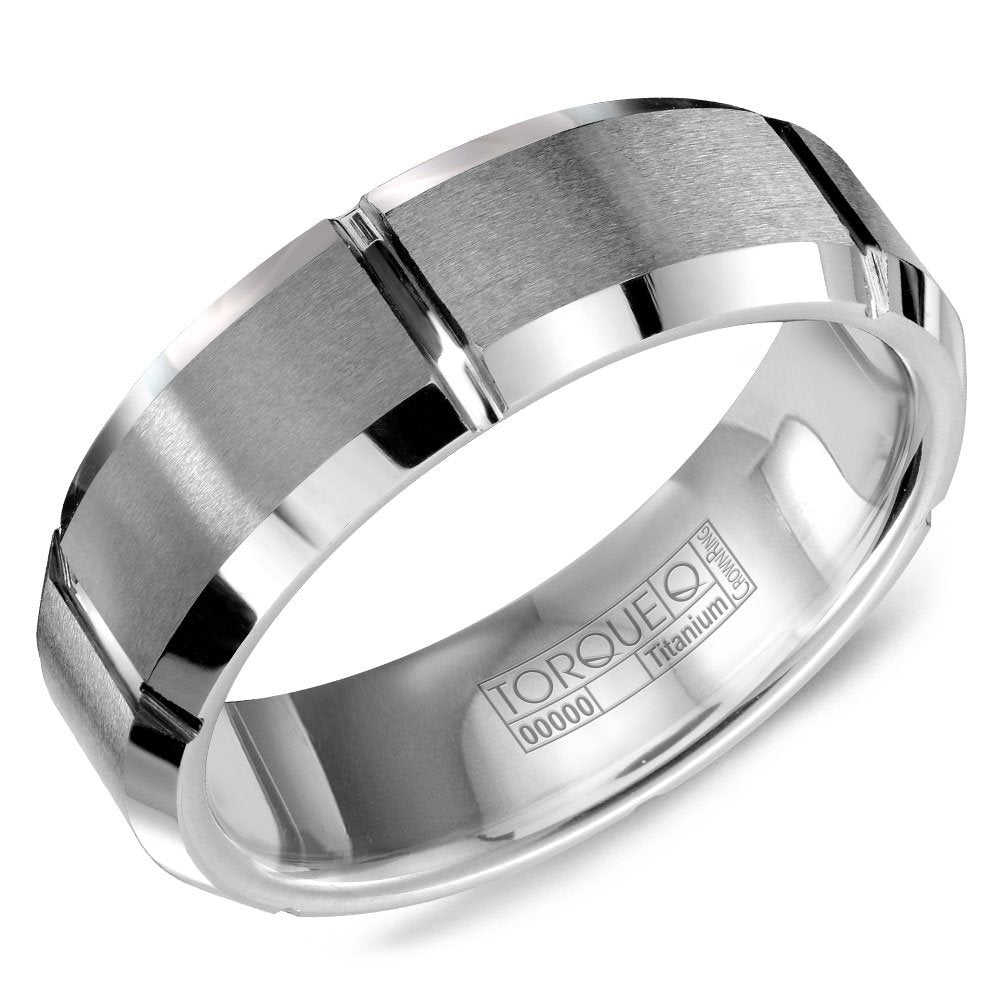 Tungsten Carbide TORQUE Wedding Band