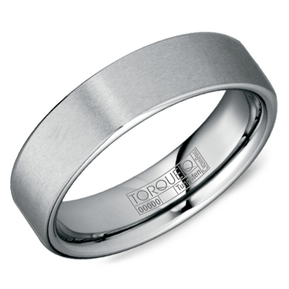 Tungsten Carbide TORQUE Wedding Band