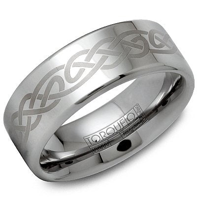 Tungsten Carbide TORQUE Wedding Band