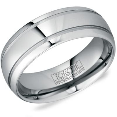Tungsten Carbide TORQUE Wedding Band