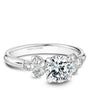 Noam Carver Engagement Ring B512-01 in 14K White Gold