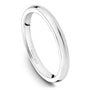 Noam Carver Matching Band B512-01 in 14K White Gold